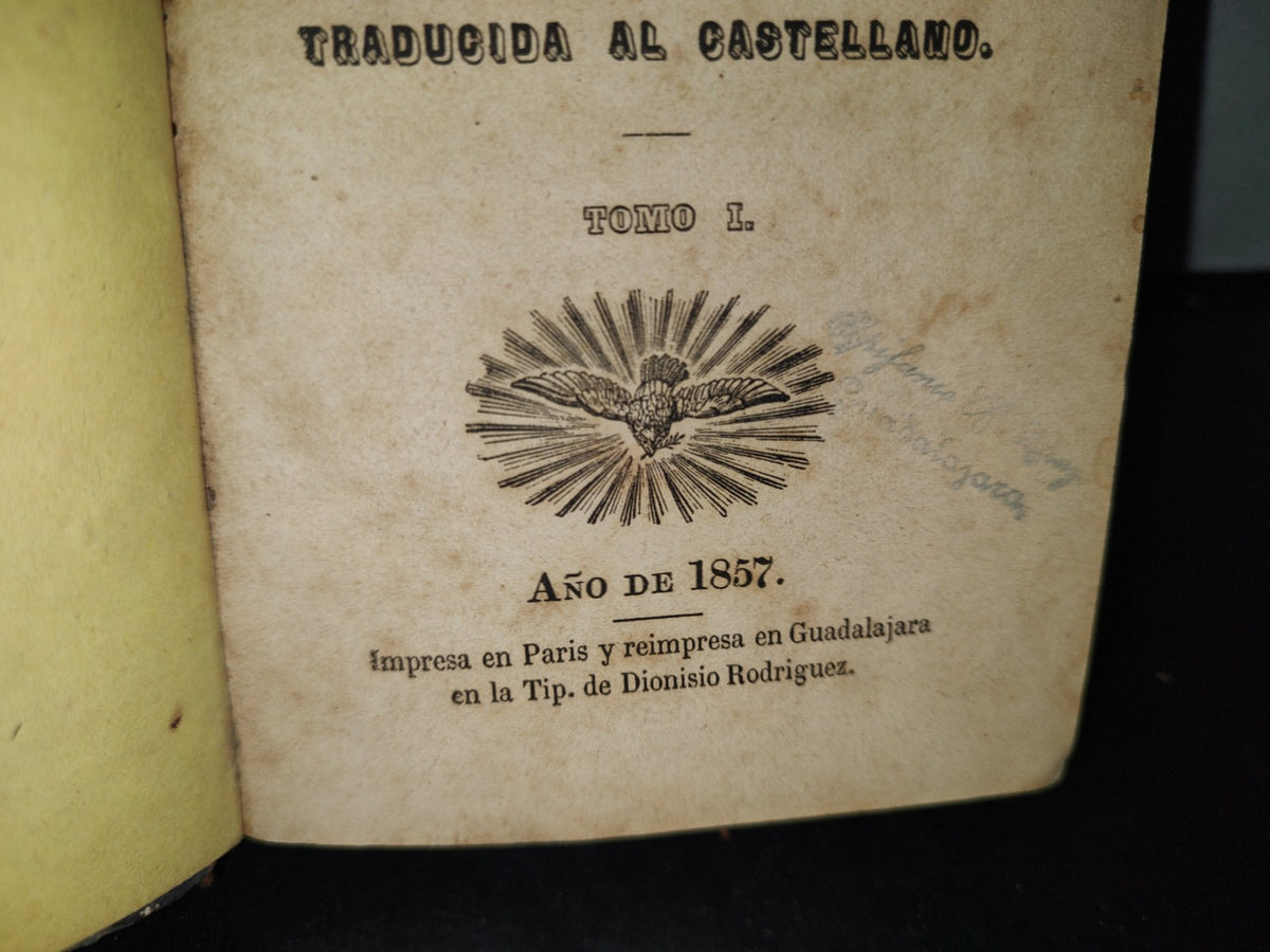 65- El Arca Del Pueblo - Platon Polichinelle - 1857 (Obra Completa. Los 2 Tomos)