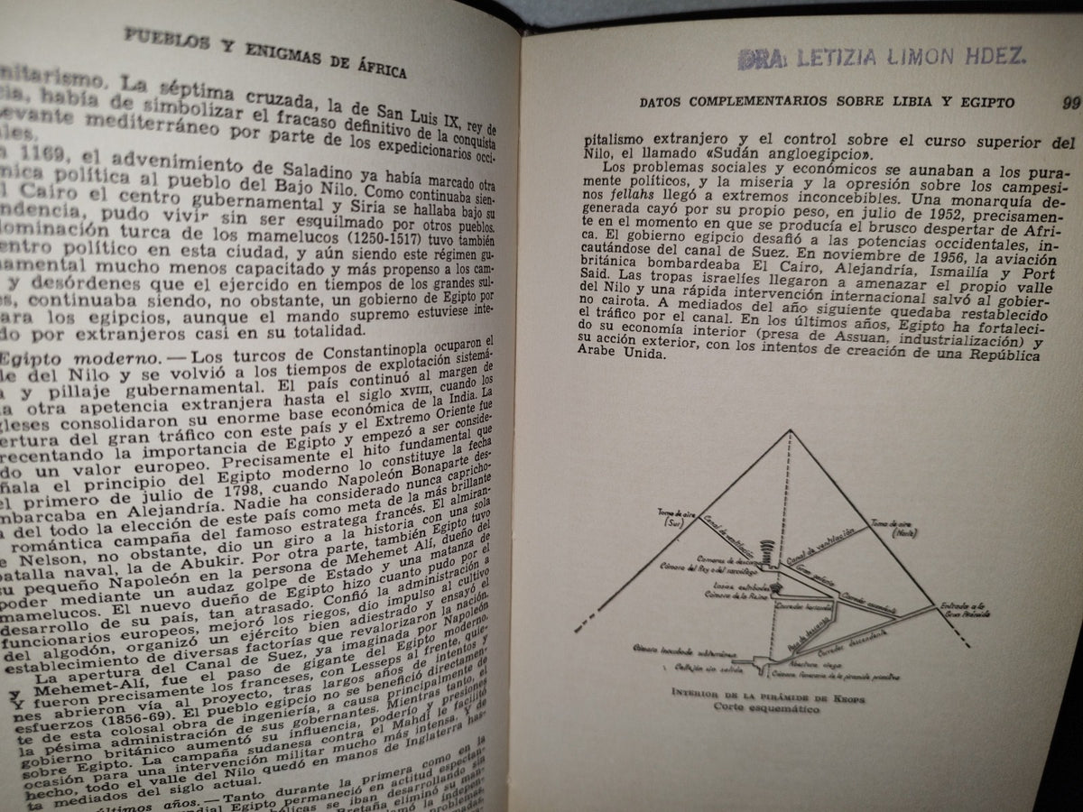 57- Pueblos Y Enigmas De África - José J. Llopis - Ediciones Daimon 1964