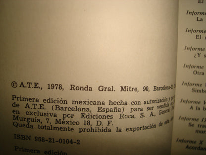 7- ¿Está Habitada La Tierra? - Jaime Mistral Masia - Primera Edición 1978