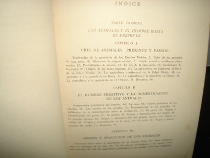 163- Cría Y Mejora Del Ganado - Victor Arthur Rice - 1956