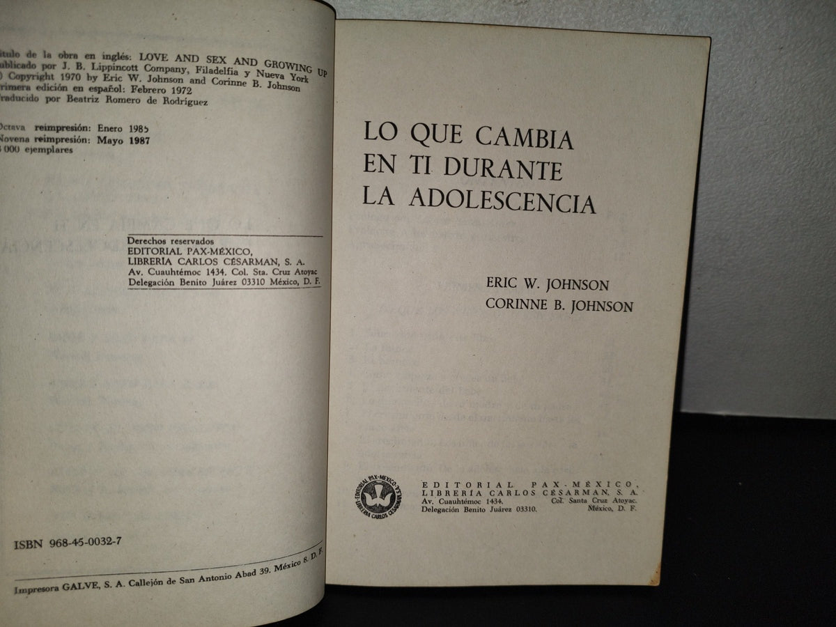 124- Lo Que Cambia En Ti Durante La Adolescencia - Eric W. Johnson