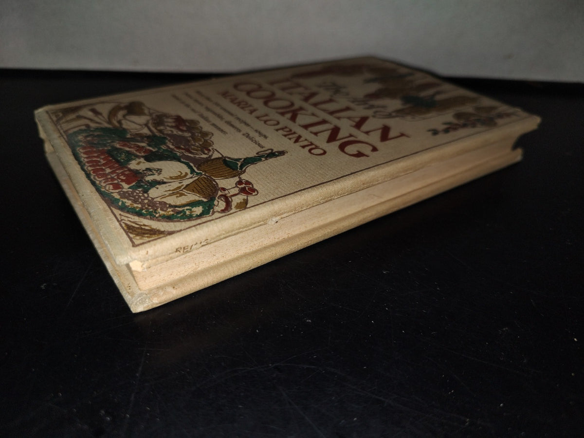 158- The Art Of Italian Cooking - Maria Lo Pinto - Doubleday & Company, Inc. First Printing 1948