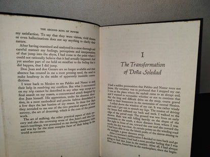 139- The Second Ring Of Power - Carlos Castaneda - Simon And Schuster - First Edition 1977
