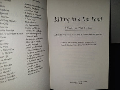 220- Murder, She Wrote Mystery. Killing In A Koi Pond - Jessica Fletcher