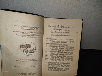 143- Watchtower. Testigos De Jehová. Cosas En Las Cuales Es Imposible Que Dios Mienta - 1965