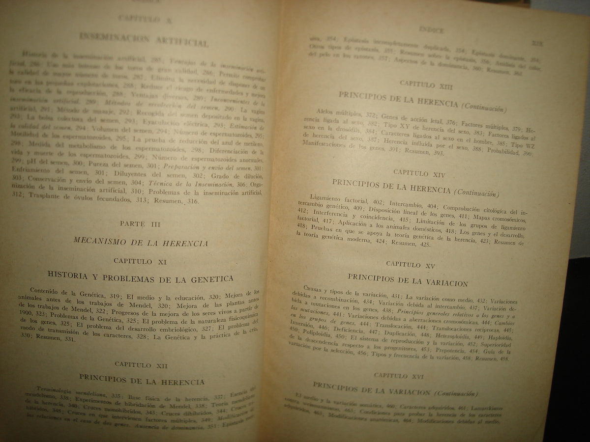 163- Cría Y Mejora Del Ganado - Victor Arthur Rice - 1956