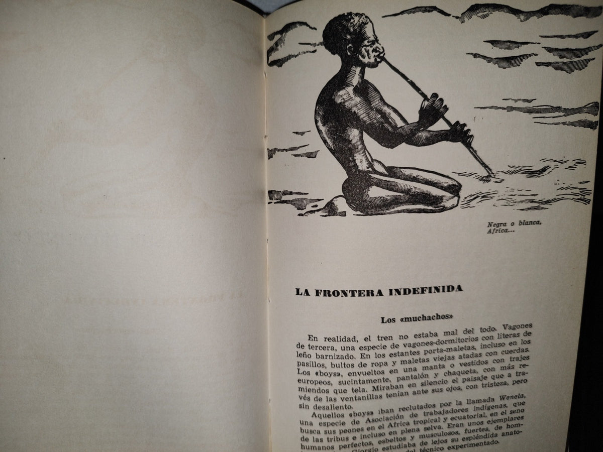 57- Pueblos Y Enigmas De África - José J. Llopis - Ediciones Daimon 1964