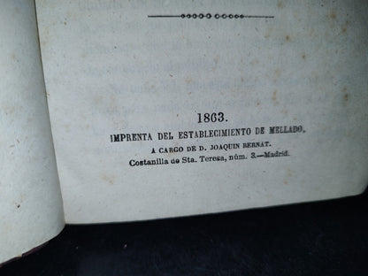 63- Un Servillón Y Un Liberato, O Tres Almas De Dios - Fernán Caballero - 1863