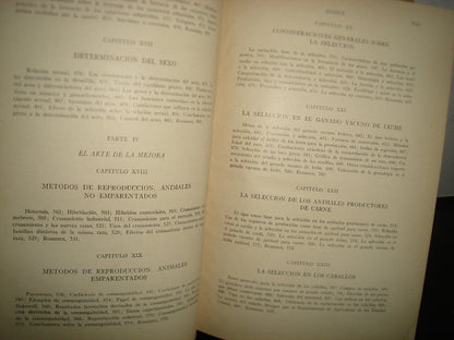 163- Cría Y Mejora Del Ganado - Victor Arthur Rice - 1956