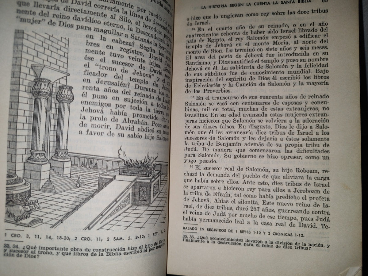 143- Watchtower. Testigos De Jehová. Cosas En Las Cuales Es Imposible Que Dios Mienta - 1965