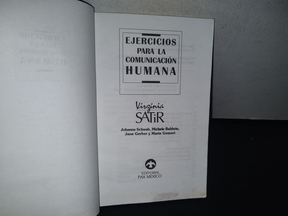 93- Ejercicios Para La Comunicación Humana - Virginia Satir