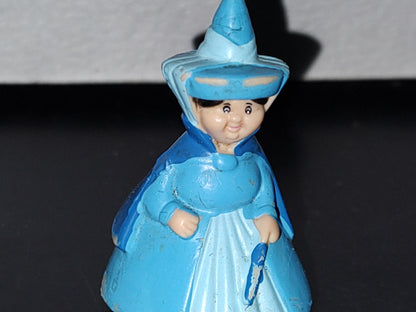 A3- Figurita De Goma De La Cenicienta: Hada Primavera - 90'S