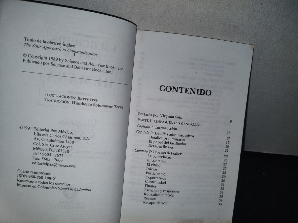 93- Ejercicios Para La Comunicación Humana - Virginia Satir