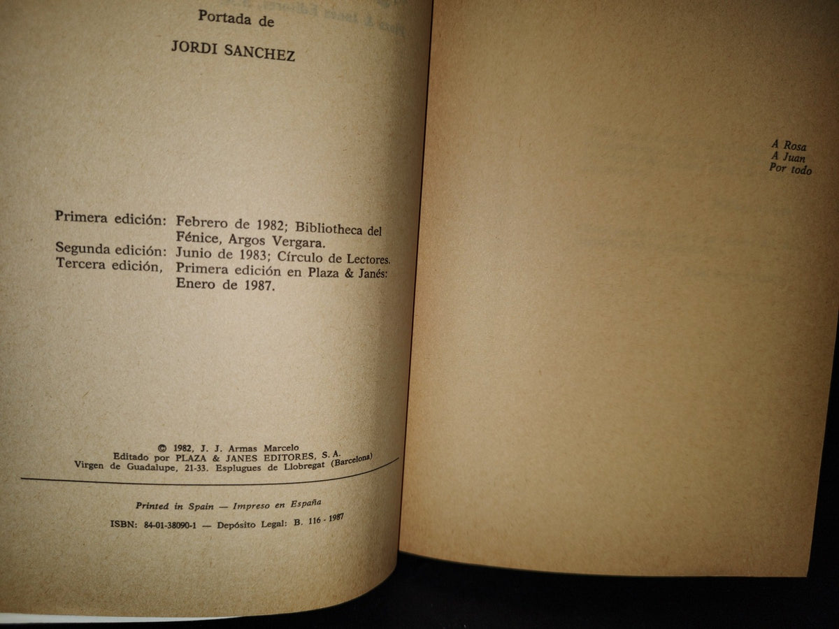 50- Las Naves Quemadas - J. J. Armas Marcelo - 1987
