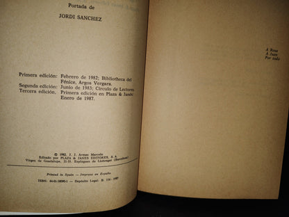 50- Las Naves Quemadas - J. J. Armas Marcelo - 1987