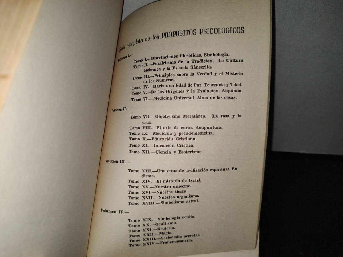 89- Propósitos Psicológicos. I Al Iv - Serge Raynaud De La Ferriere - 1980