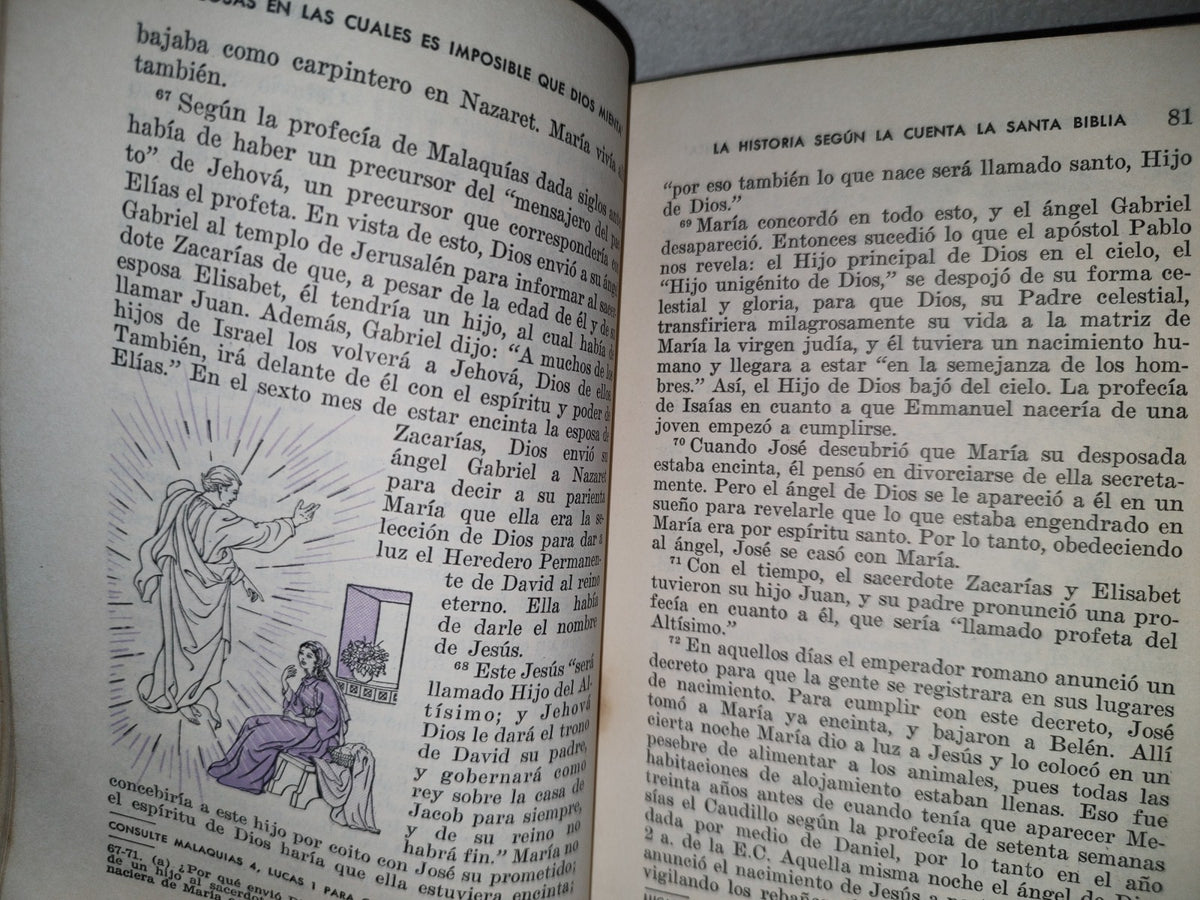143- Watchtower. Testigos De Jehová. Cosas En Las Cuales Es Imposible Que Dios Mienta - 1965