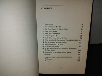 153- Stop School Failure - Louise Bates Ame - Harper & Row, Publishers - First Edition 1972