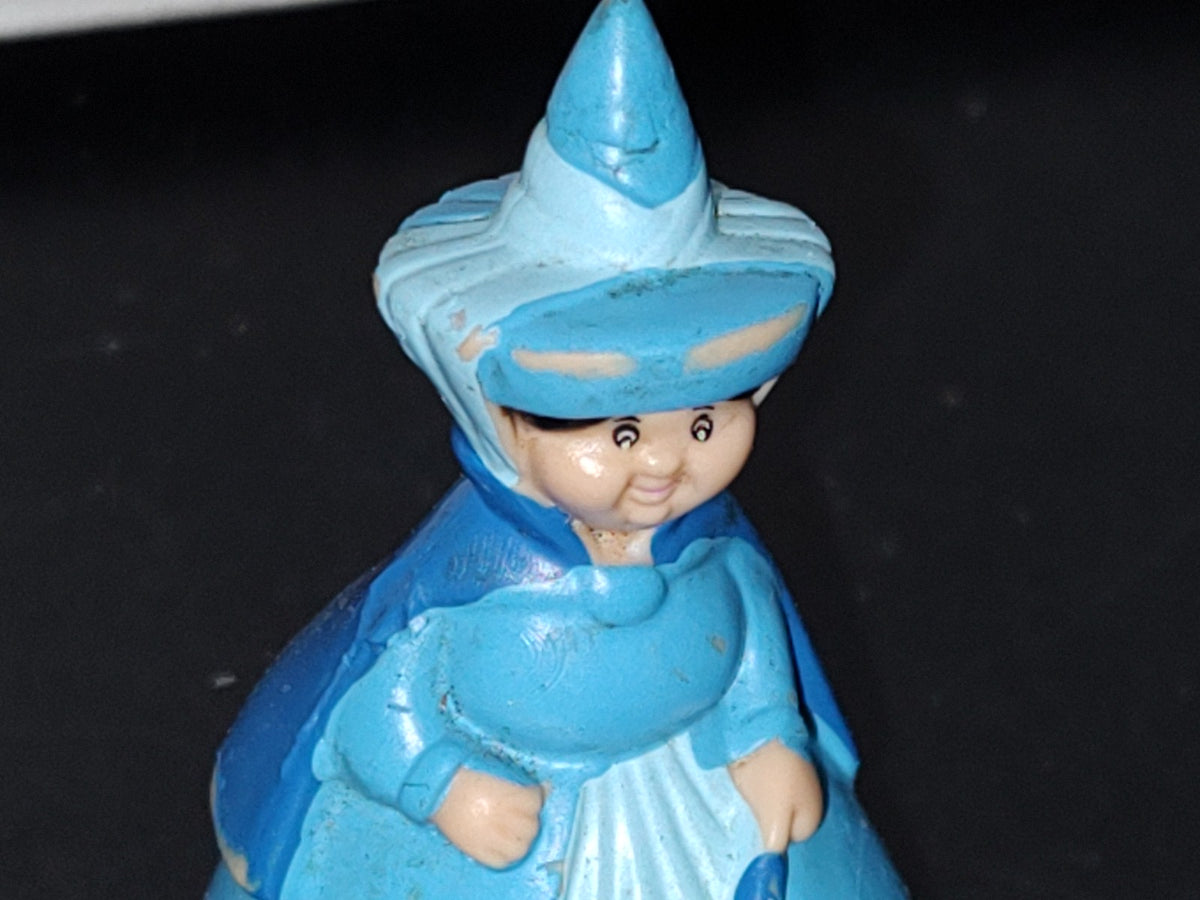 A3- Figurita De Goma De La Cenicienta: Hada Primavera - 90'S