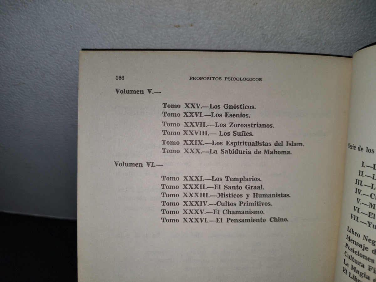 89- Propósitos Psicológicos. I Al Iv - Serge Raynaud De La Ferriere - 1980