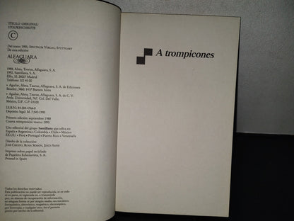 99- A Trompicones - Mirjam Pressler - Alfaguara, 1995