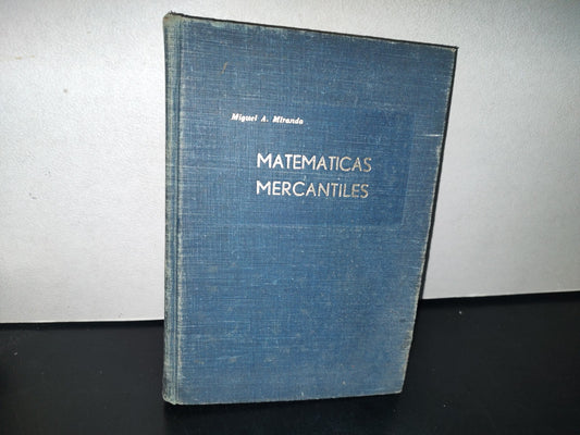 90- Matemáticas Mercantiles - Miguel A. Miranda