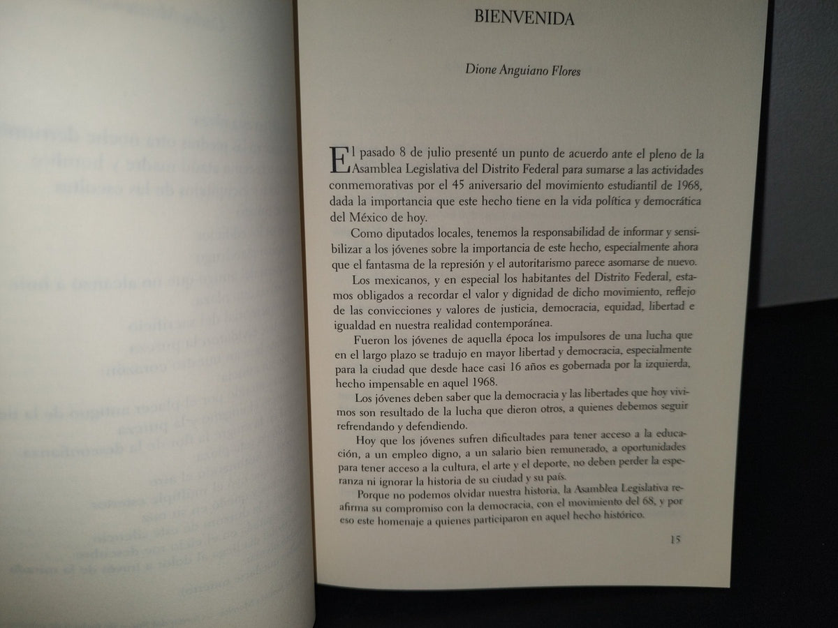 58- Otras Voces Y Otros Ecos Del 68. 45 Años Después - Salvador Martínez Della Rocca - 2013, Gobierno Del Distrito Federal