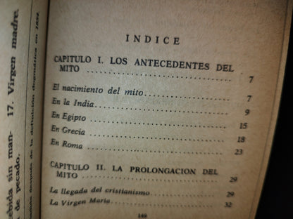 50- Las Apariciones Del Tepeyac. ¿Mito O Realidad? - Manuel Toledano Hernández. Colección Duda, 1974