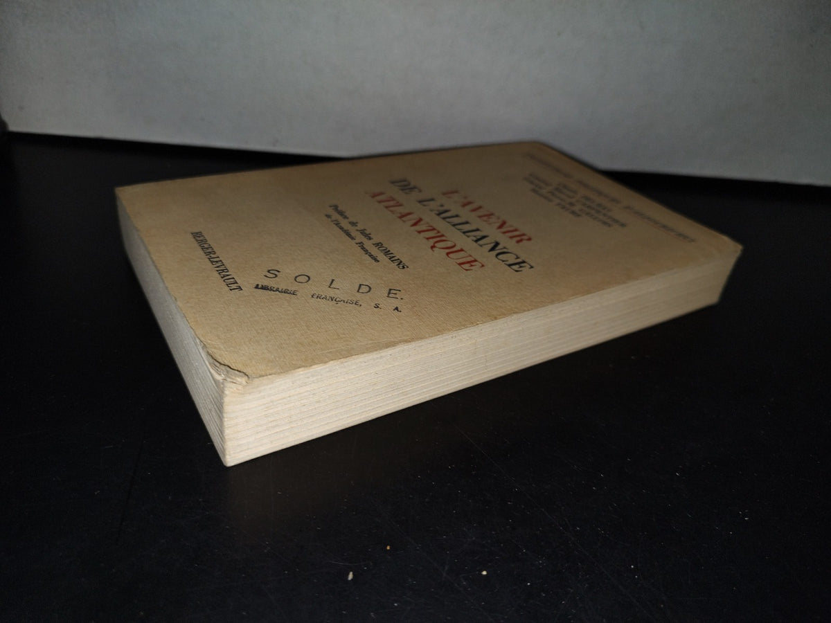 195- L'Avenir De L'Alliance Atlantique - Éditions Berger-Levrault - 1961