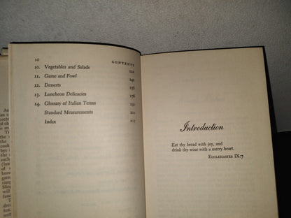158- The Art Of Italian Cooking - Maria Lo Pinto - Doubleday & Company, Inc. First Printing 1948