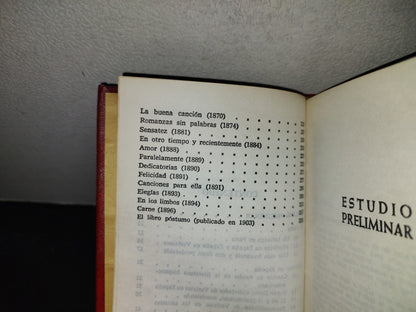 219- Antología Poética - Paul Verlaine - Editorial Bruguera. Edición Especial, 1972