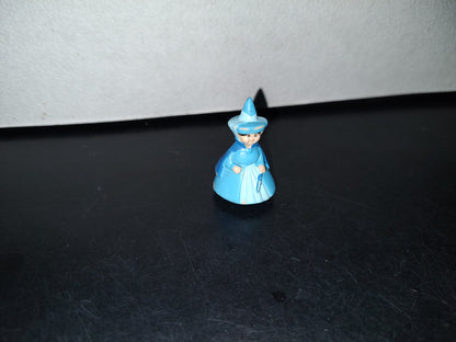 A3- Figurita De Goma De La Cenicienta: Hada Primavera - 90'S