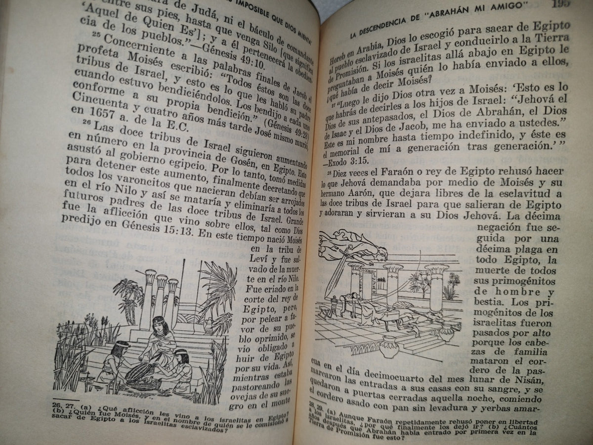 143- Watchtower. Testigos De Jehová. Cosas En Las Cuales Es Imposible Que Dios Mienta - 1965