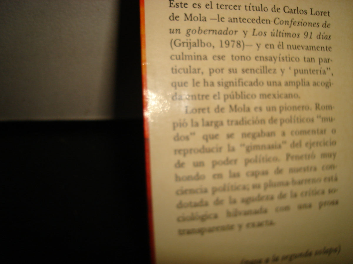 18- Los Caciques - Carlos Loret De Mola