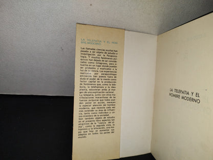 85- La Telepatía Y El Hombre Moderno - Dr. L. Sureda - Primera Edición 1978