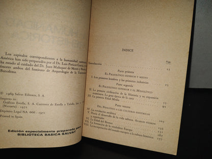 118- La Humanidad Prehistórica - Biblioteca Básica Salvat - 1971