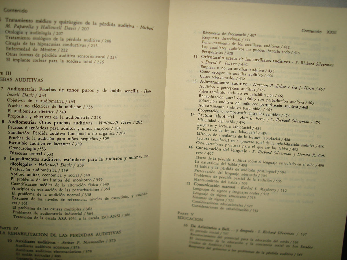 169- Audición Y Sordera - Hallowell Davis, S. Richard Silverman - 1985