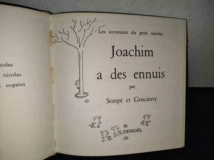 198- Les Aventures Du Petit Nicolas. Joachim A Des Ennuis Par Sempé Et Goscinny - 1964