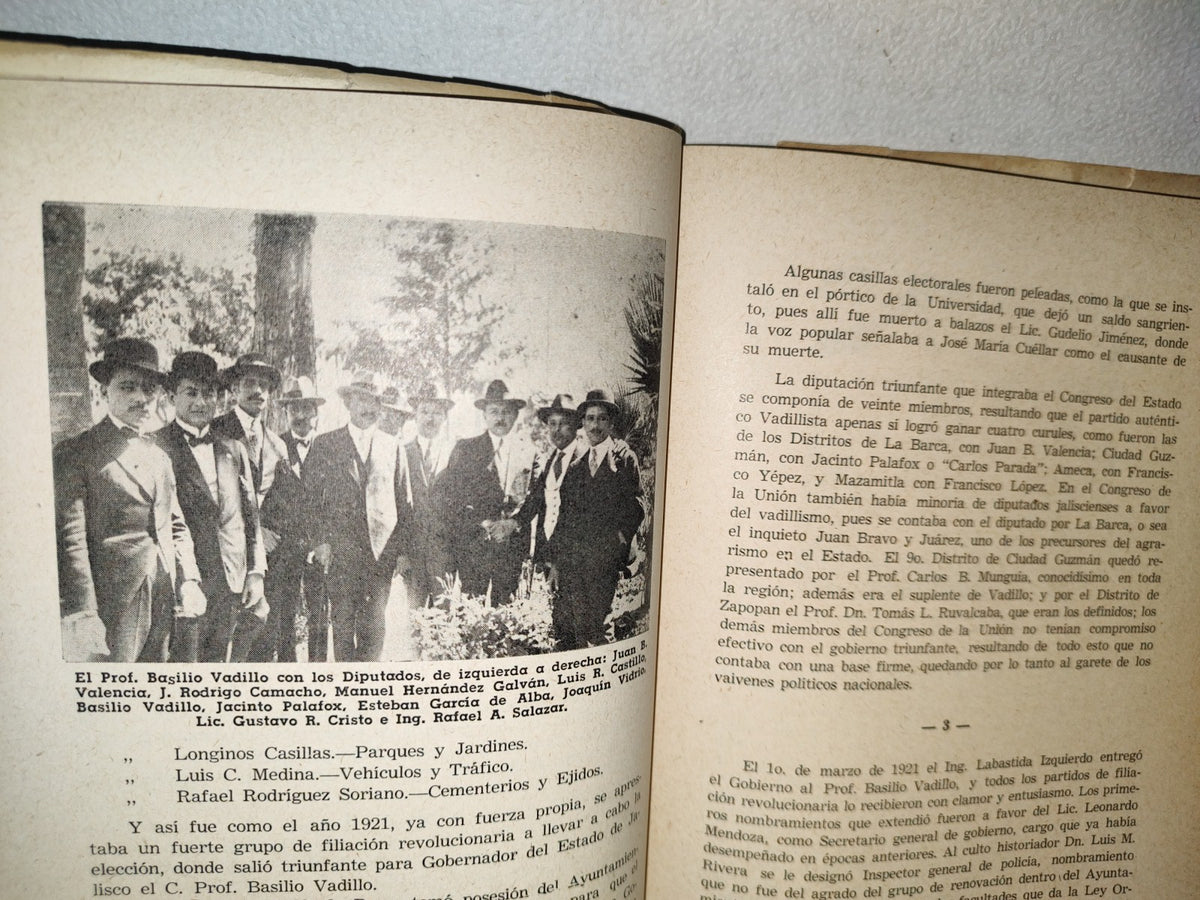 38- Semblanzas Revolucionarias. Diez Años De Agitación Política En Jalisco. Ángel Moreno Ochoa 1959