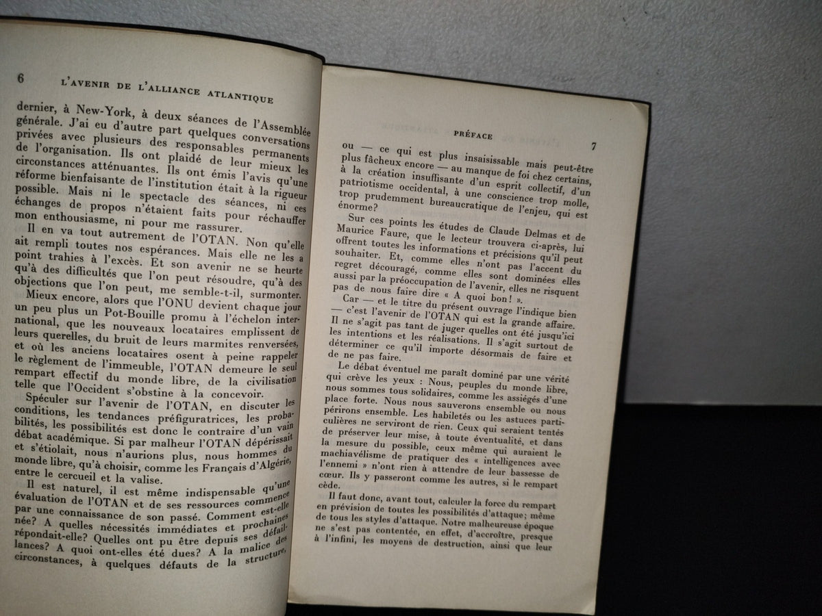 195- L'Avenir De L'Alliance Atlantique - Éditions Berger-Levrault - 1961