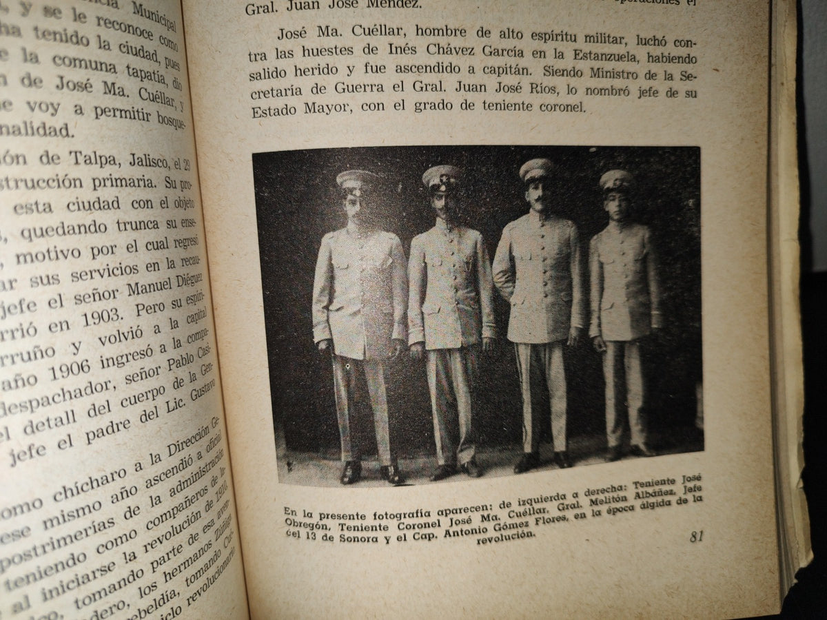38- Semblanzas Revolucionarias. Diez Años De Agitación Política En Jalisco. Ángel Moreno Ochoa 1959
