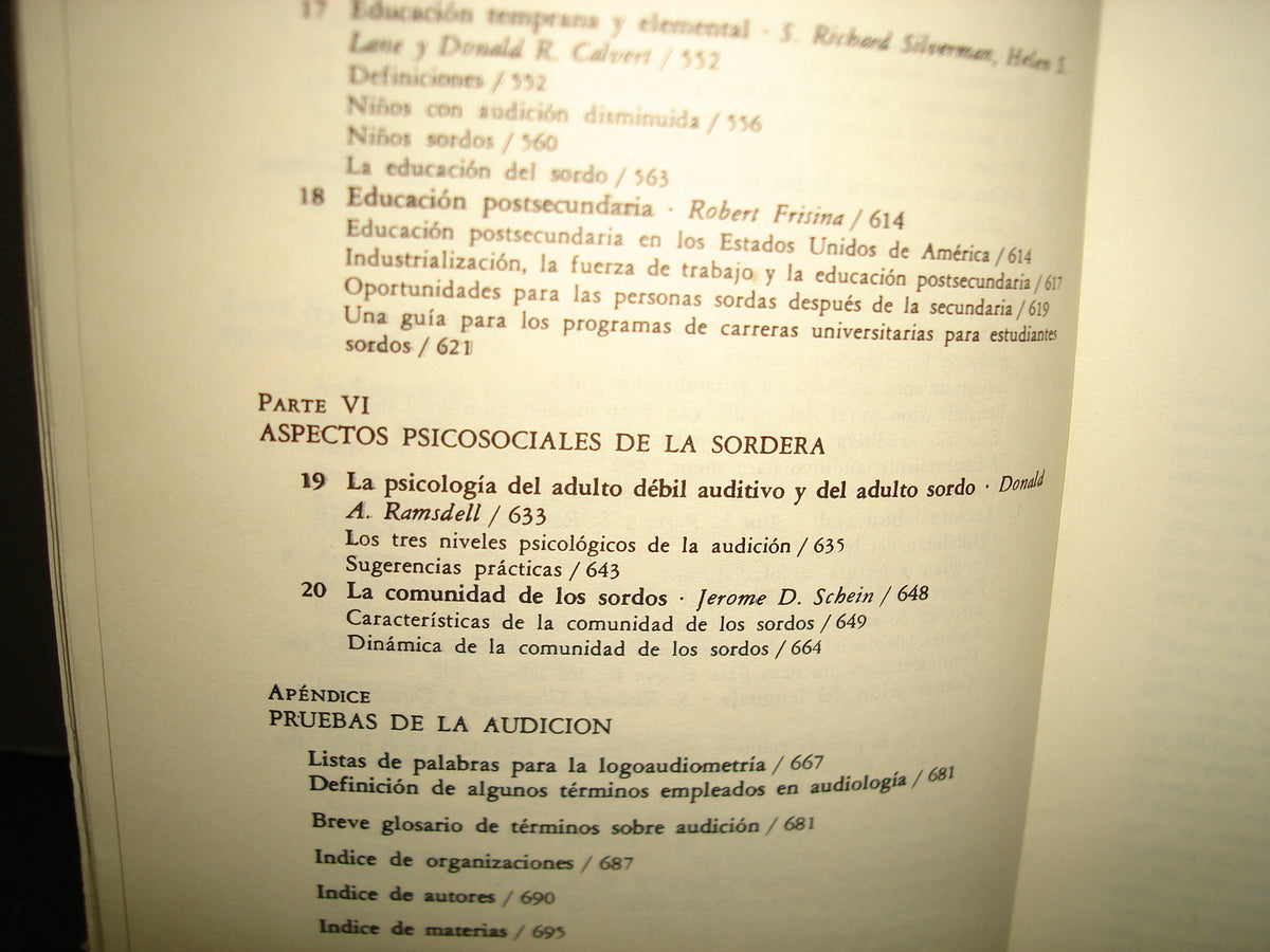 169- Audición Y Sordera - Hallowell Davis, S. Richard Silverman - 1985