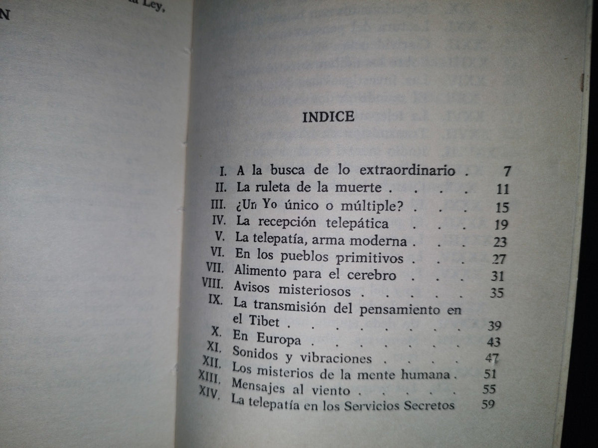85- La Telepatía Y El Hombre Moderno - Dr. L. Sureda - Primera Edición 1978