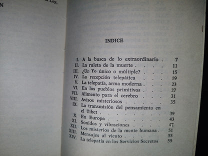 85- La Telepatía Y El Hombre Moderno - Dr. L. Sureda - Primera Edición 1978