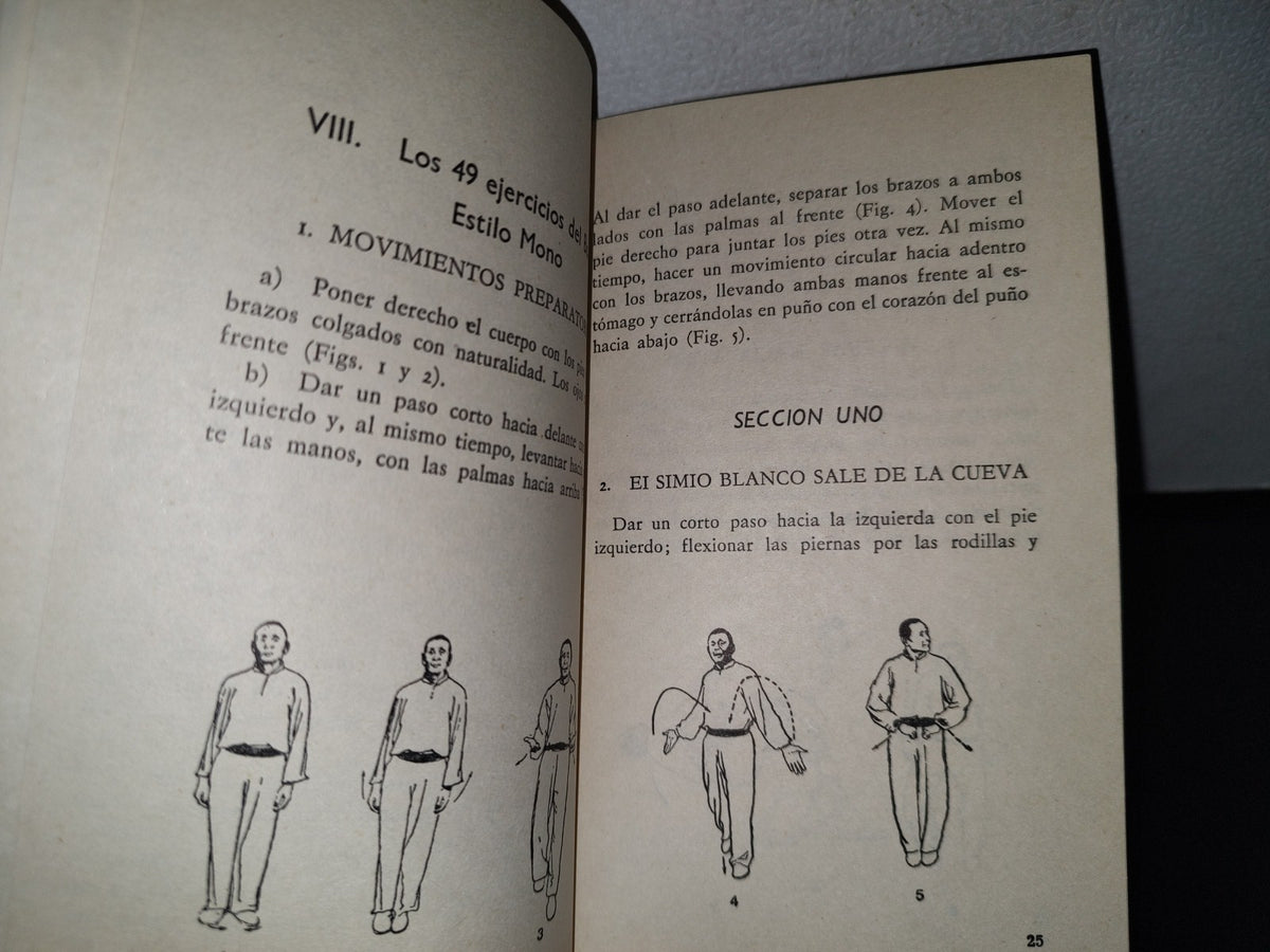 87-2- El Boxeo Estilo Mono - Colección Artes Marciales De China - Primera Edición 1987