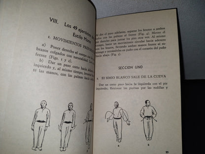87-2- El Boxeo Estilo Mono - Colección Artes Marciales De China - Primera Edición 1987