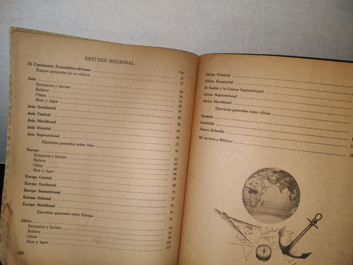 100- Mi Cuaderno De Trabajo De Sexto Año - Geografía - 1968