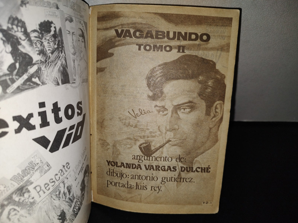 143- Clásicos De Lágrimas Y Risas. Vagabundo En 4 Tomos. Yolanda Vargas Dulché - Tomo 2, 1986