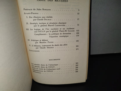 195- L'Avenir De L'Alliance Atlantique - Éditions Berger-Levrault - 1961