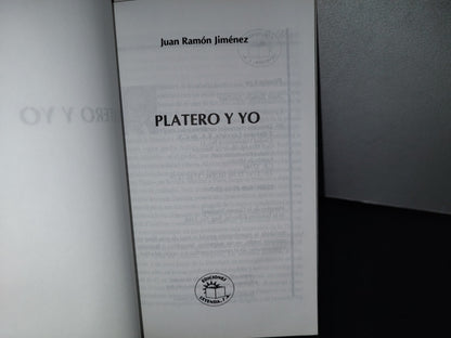 188- Platero Y Yo - Juan Ramón Jiménez - Ediciones Leyenda - 2012